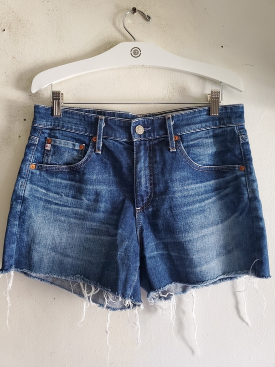 Ag Adriano Goldschmied Pants - AG-ED Denim The Hailey Cut Off Ex Boyfriend Short.